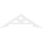 Ekena Millwork Pitch Brontes Architectural Grade PVC Gable Pediment, 36"W x 12"H x 1"P (8/12) GPP036X012X100BRO - alternate 3